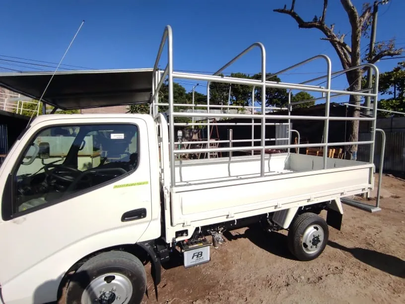 Barandal especial en Toyota Dyna