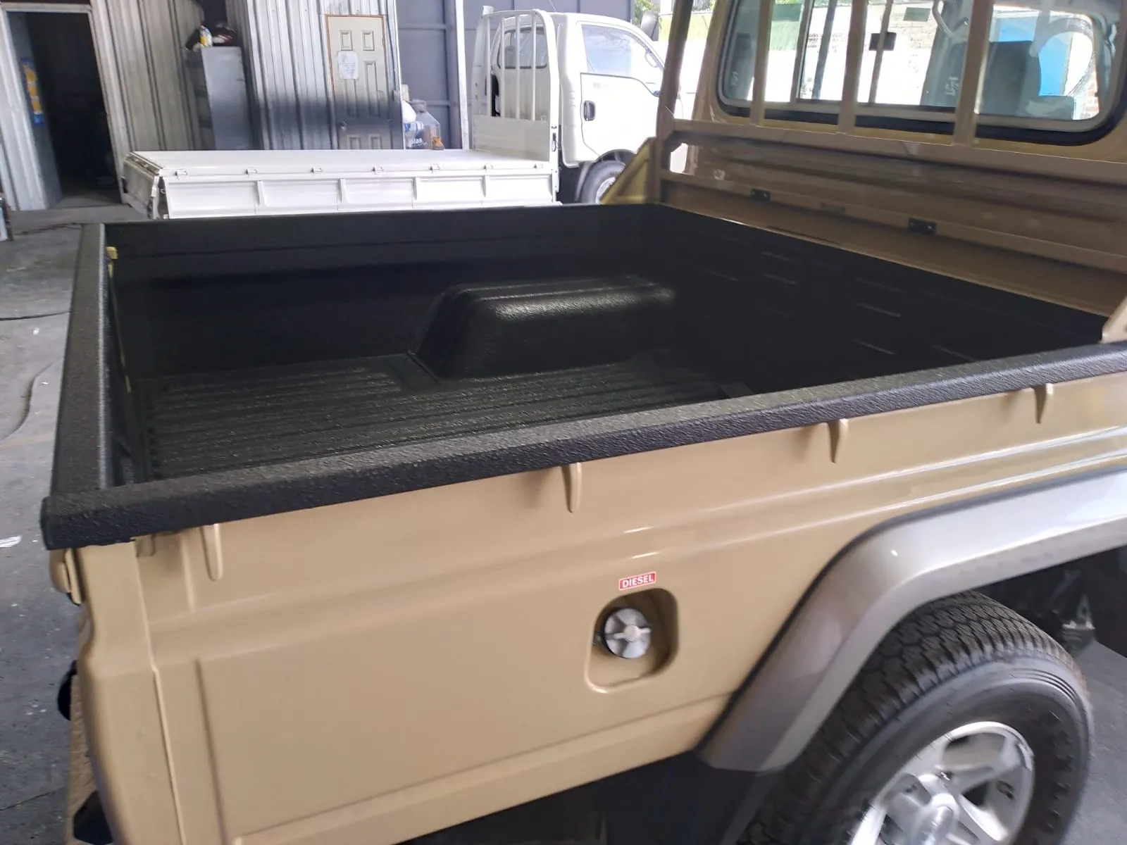 Acabado en un Toyota Land Cruiser