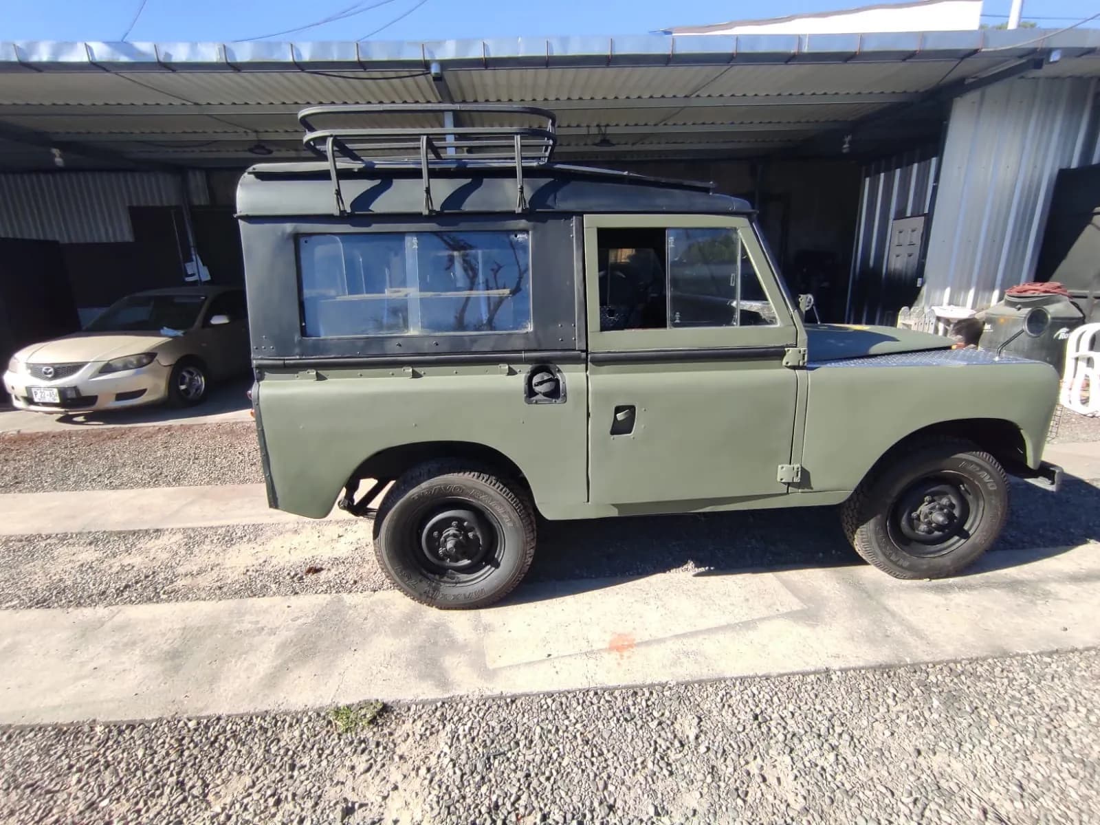 Land Rover restaurado
